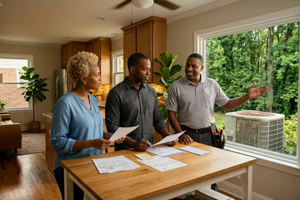 Homeowners planning AC replacement to avoid summer breakdown
